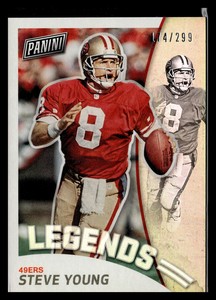 Steve Young 2018 Black Friday Football #SY /299   Football Card