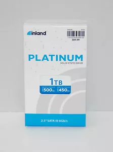 Platinum 1TB SSD SATA III 6Gb/s 2.5" 7mm TLC 3D NAND Internal Solid State Dri... - Picture 1 of 4