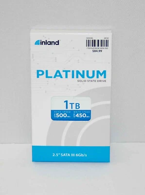Platinum 1TB SSD SATA III 6Gb/s 2.5" 7mm TLC 3D NAND Internal Solid State Dri... - Image 1 of 4