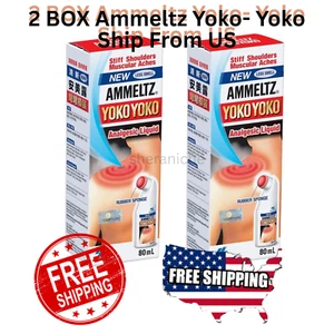 ( Pack of 2 ) Ammeltz Yoko Muscle Pain Relief ~ 80ml ~ EXP 2027 ~ Ship from US!! - Picture 1 of 9