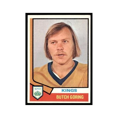 Butch Goring 1974 Topps #74 Hockey Cards Hockey Card EX - Image 1 of 3