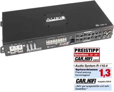 Audio System R-110.4 4-Kanal Class A/B Verstärker Amplifier 800 Watt RMS - Bild 1 von 4