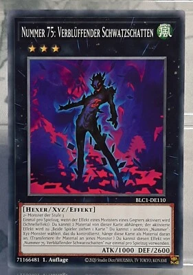 Nummer 75: Verblüffender Schwatzschatten - Battles of Legend: Chapter 1 - DE/NM - Bild 1 von 2