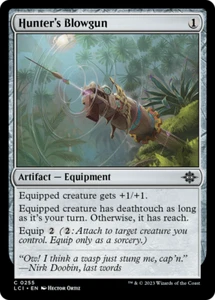 x1 Hunter's Blowgun LCI MTG 255 COMMON M/NM 1x - Picture 1 of 1