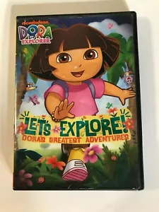 DORA THE EXPLORER ~ LET'S EXPLORE ~ DVD ~ DORA'S GREATEST ADVENTURES - Foto 1 di 3