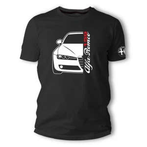 T-SHIRT unisex ALFA 159 profilo tuning club idea regalo unica - Imagen 1 de 2