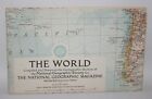 National Geographic Magazine Map Supplement - The World - March 1957