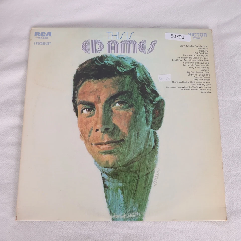 Ed Ames This Is LP Vinyl Record Album - Image 1 of 4