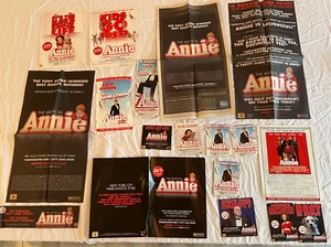 15+ Annie Broadway Revival Musical Zeitungsanzeigen OBC/Abschluss SELTEN Jane Lynch - Bild 1 von 1