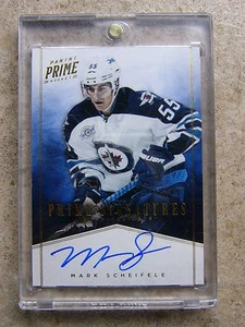 11-12 Panini Prime Signatures #40 Autographs MARK SCHEIFELE Rookie RC Gold /50 - Bild 1 von 2