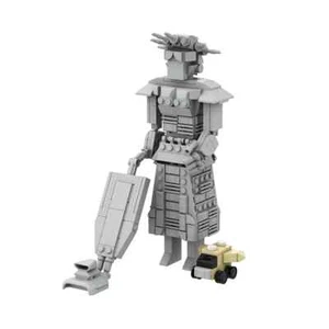 MOC Spaceballs Mega Maid Building Blocks Películas Rol Figura Hágalo usted mismo Ladrillos Niños Regalo - Imagen 1 de 6