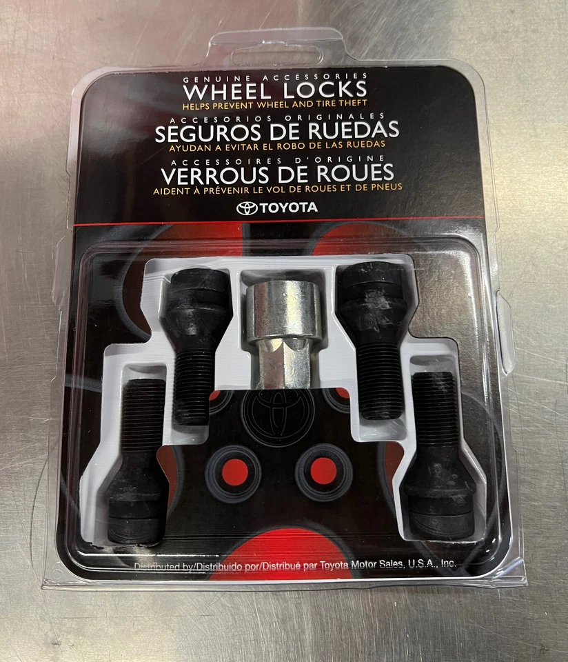 Nuevo Genuino Toyota Supra A91 4 piezas Perno de Cerraduras de Llanta de Aleación Negra PT276-C1200-02 Foto 1 de 1