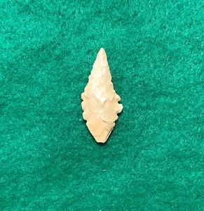 Bird Point 1J031 Wisconsin Authentic Native Artifact Arrowhead - Picture 1 of 12