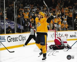 Filip Forsberg Signed 8x10 Photo Autographed BAS Nashville Predators - Picture 1 of 2