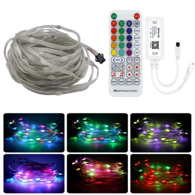 5V WS2812B RGB LED light string with SP511E WIFI Smart APP Music LED Controller - Image 1 of 4