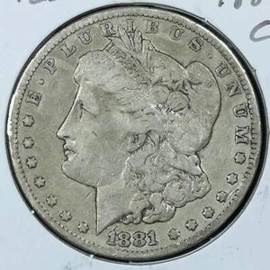 1881 CC Morgan Silber Dollar - Carson City - Bild 1 von 2