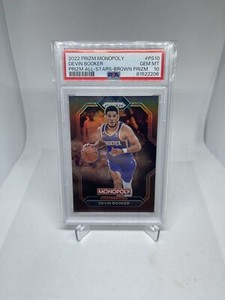 2022-23 Prizm Monopoly All Stars DEVIN BOOKER BROWN PRIZM PSA 10 GEM MT POP 1