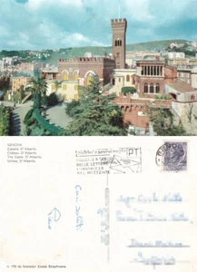 Genova. Castello d'Albertis - Viaggiata 1959 - Imagen 1 de 1