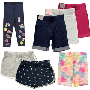 Garanimals Little Girls Shorts & Leggings Size 4 Multicolor Stretch Lot of 7 - Picture 1 of 12