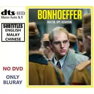 Bonhoeffer: Pastor. Spy. Assassin(2024) New DTS-HDMI 5.1 All Region BLU RAY Disc - Picture 1 of 3