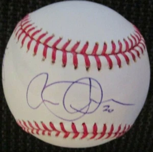 CARLOS QUENTIN CHICAGO WHITE SOX SIGNED RAWLINGS MAJOR LEAGUE OML BASEBALL COA - Picture 1 of 4