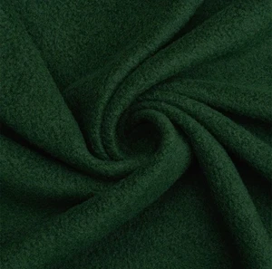 3 Yards Solid Hunter Green Anti Pill Fleece Fabric Blanket Material 60” Wide - Picture 1 of 1
