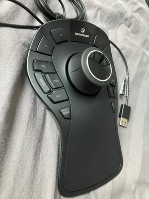 3Dconnexion SpaceMouse Pro USB-Maus - Schwarz - Bild 1 von 4