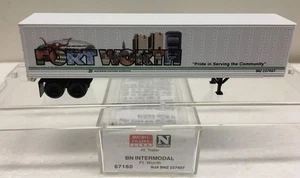 MICRO TRAINS (N) 67160 BN INTERMODAL "FT WORTH" - NEW - Picture 1 of 1