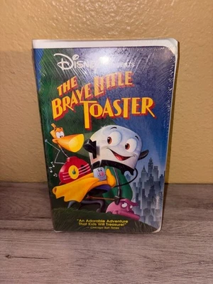 Disney Presents The Brave Little Toaster (VHS, 1991) Clamshell Case Sealed - Image 1 of 2