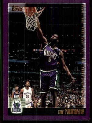 2000-01 Topps Tim Thomas Milwaukee Bucks #45 - Image 1 of 2