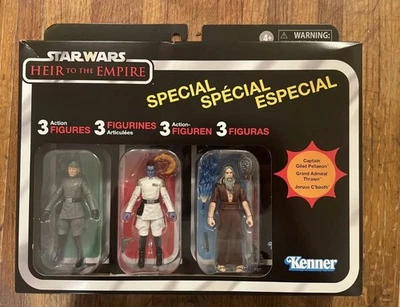 STAR WARS: THE VINTAGE COLLECTION HEIR TO THE EMPIRE FIGURE 3-PACK Hasbro Disney - Image 1 of 3