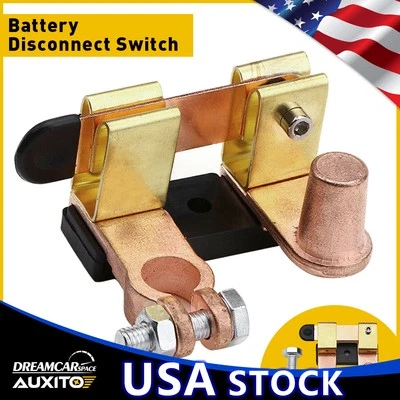 Interruptor de alimentación de batería de desconexión de aislador apagado para automóvil auto RV UTV barcos Foto 1 de 4