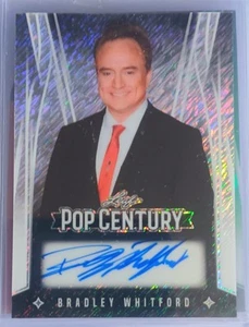 2025 LEAF POP CENTURY SILVER SHIMMER BRADLEY WHITFORD AUTOGRAPH #18/20 - Picture 1 of 1