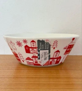 ARABIA Joulukyla Weihnachtsdorf Schale 15 cm 450 ml 2012 limitiert - Bild 1 von 11