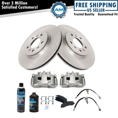 Brake Pad & Rotor Kit Semi-Metallic Fits 2006-2011 Buick Lucerne - Image 1 of 4