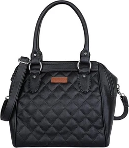 Women's Vegan Leather Handbag – Elegant Top Handle Satchel with Crossbody... - Imagen 1 de 46