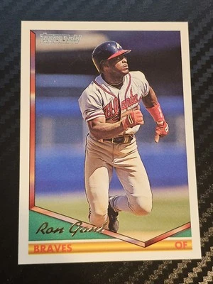 1994 Topps - Ron Gant #166 Gold Atlanta Braves  - Image 1 of 2
