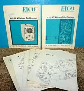 Eico 435 DC Breitband Oszilloskop Betriebs- und Montageanleitung 1964 - Bild 1 von 1