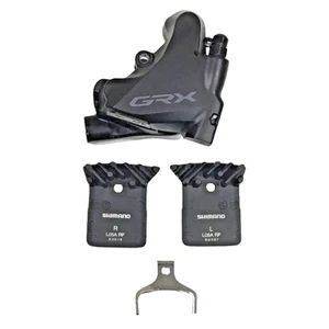 Shimano GRX Hydraulic Disc Brake Caliper and Brake Pads w/Fins for Parts Only - Picture 1 of 8