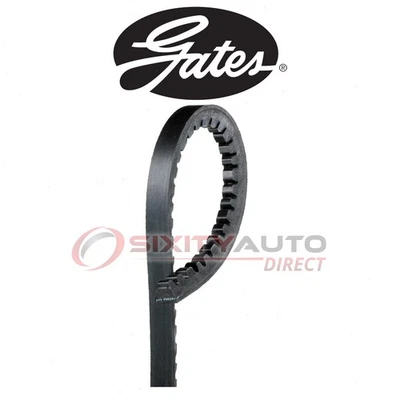 Gates Fan Drive Belt for 1967-1971 Plymouth GTX 7.2L 6.3L V8 - Accessory yq Foto 1 de 4