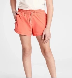 NWT ATHLETA GIRL ALL PLAY 3" SHORT Island Coral Size Xxl 16 - Picture 1 of 6