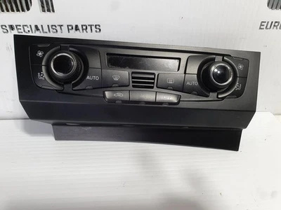 AUDI A4 HEATER/AC CONTROLS SINGLE ZONE CLIMATE CONTROL, B8 8K, 8T2820043S - Image 1 of 4