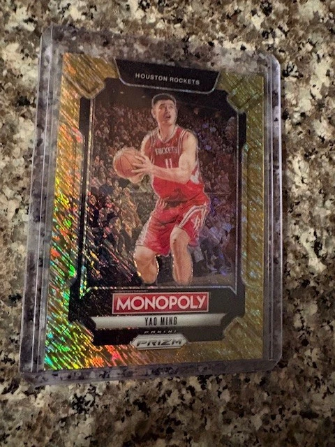 2024-25 Panini Prizm Monopoly Gold Millionaire Shimmer Yao Ming #'rd 042/500 Foto 1 de 1
