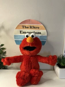 Sesamstraße sprechender Elmo Stofftier Plüschtier 12 Zoll leuchtende Augen 2006 - Bild 1 von 9