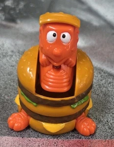 Vintage 1990 McDonald's Happy Meal CAMBIABILE Big Mac Burger Trasformatore Dino - Foto 1 di 3