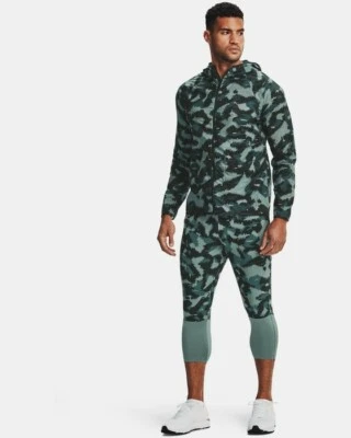 NWT Men's UA Run Anywhere Printed ¾ Pants 1356165 Size Small $100 MSRP - Image 1 of 4