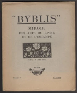 Byblis Revue. Ausgabe 6 - 1923. Kette, Carlègle, Hermann-Paul - Bild 1 von 1