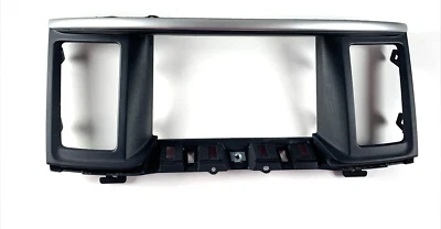Bisel de pantalla de visualización central de tablero Nissan Pathfinder 13-16 negro usado 68270-3KA0A Foto 1 de 4