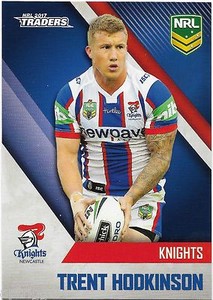 2017 NRL Traders Base Card (073) Trent HODKINSON Knights