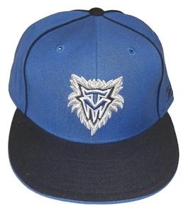 Minnesota Timberwolves Flat Brim Fitted Reebok Hat - 7 5/8 - Picture 1 of 2